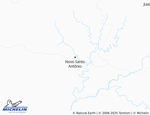 MICHELIN-Landkarte Novo Santo Antônio - ViaMichelin