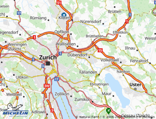 Mappa MICHELIN Stettbach - ViaMichelin