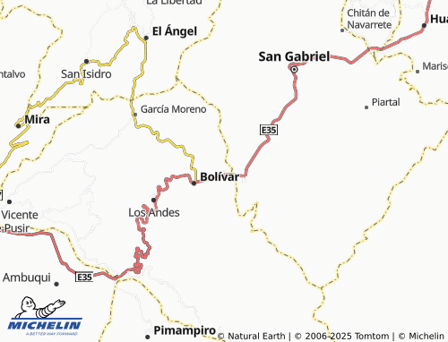 MICHELIN Cuesaca map - ViaMichelin