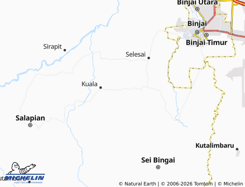 MICHELIN Pekan Kuala map - ViaMichelin