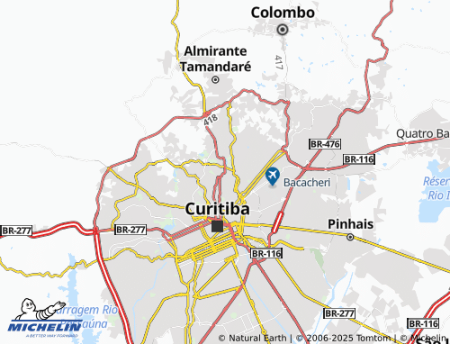 MICHELIN São Lourenço map - ViaMichelin