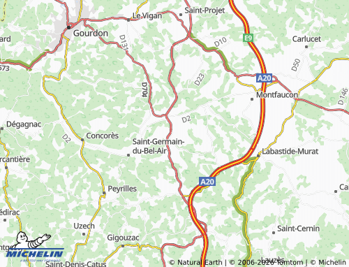 Mappa MICHELIN Frayssinet - ViaMichelin