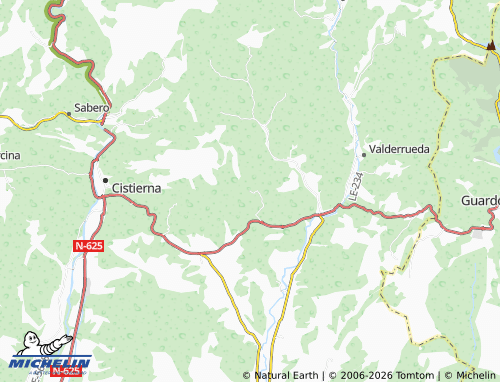 MICHELIN Robledo map - ViaMichelin