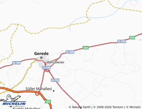 Mapa MICHELIN Çayörengüney - ViaMichelin