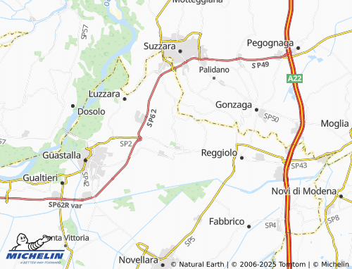 Mapa MICHELIN Cugini - ViaMichelin