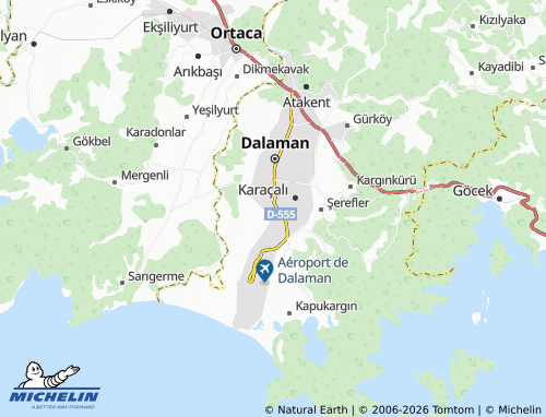 Mapa MICHELIN Ege - ViaMichelin