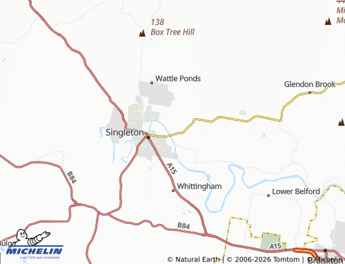 Mapa MICHELIN Fern Gully - ViaMichelin