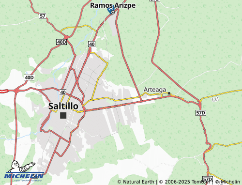 MICHELIN Jardines del Plaza map - ViaMichelin