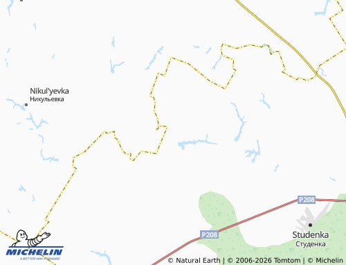 MICHELIN-Landkarte Chernogay - ViaMichelin