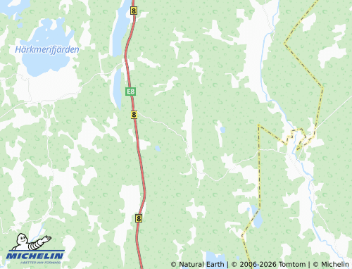 Carte MICHELIN Kyrkfallet - ViaMichelin