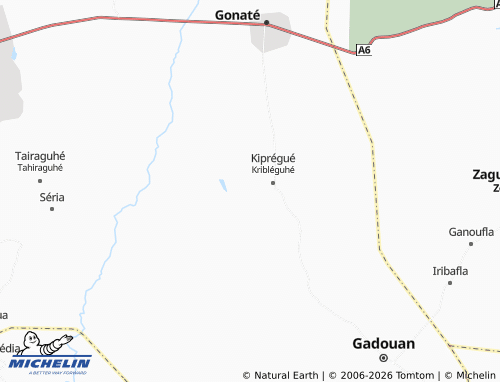 MICHELIN-Landkarte Sibouo - ViaMichelin