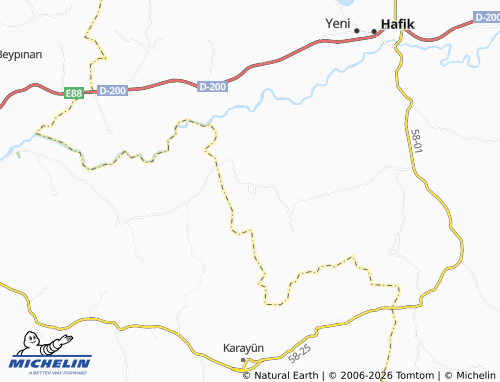 MICHELIN Küpecik map - ViaMichelin