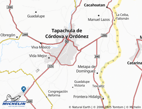 Mappa MICHELIN Bosque de Las Palomas - ViaMichelin