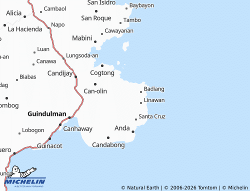 Mappa MICHELIN Tanod - ViaMichelin