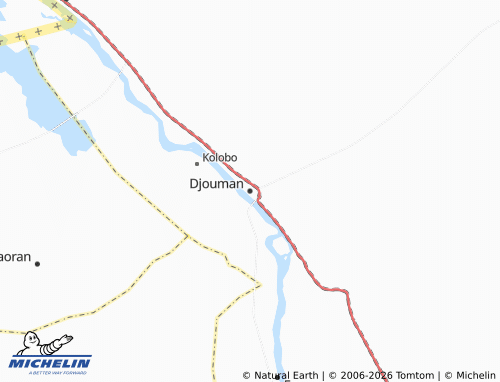 Mappa MICHELIN Djouman - ViaMichelin