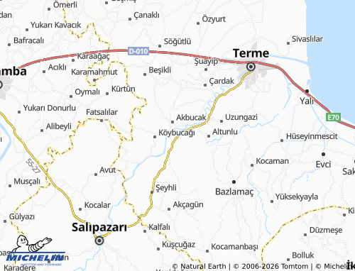 MICHELIN Dibekli map - ViaMichelin