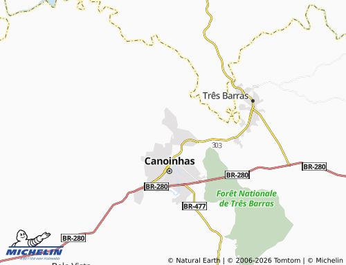 Mapa MICHELIN Marcílio Dias - ViaMichelin