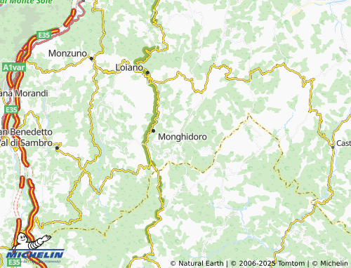 Carte MICHELIN Pergoloso - ViaMichelin