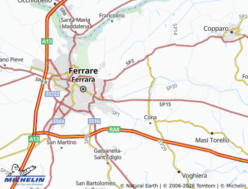 Mappa MICHELIN Focomorto - ViaMichelin