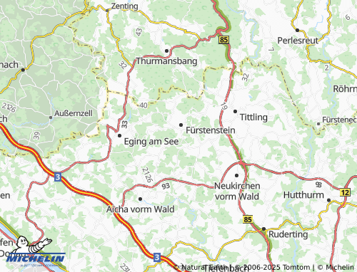 Carte MICHELIN Steining - ViaMichelin