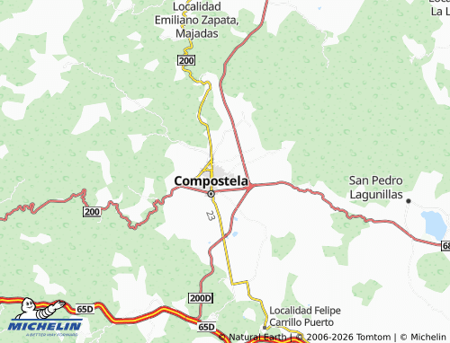 MICHELIN Lomas Bonita map - ViaMichelin