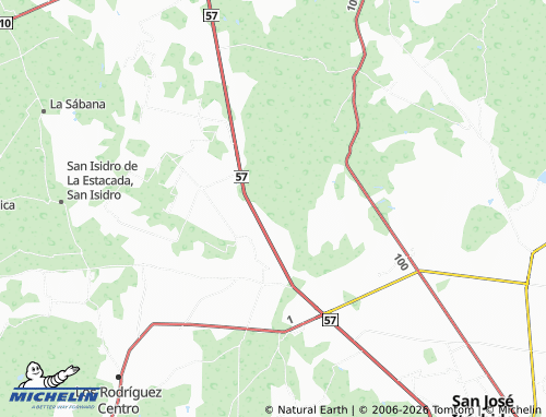 Mappa MICHELIN San Ernesto - ViaMichelin
