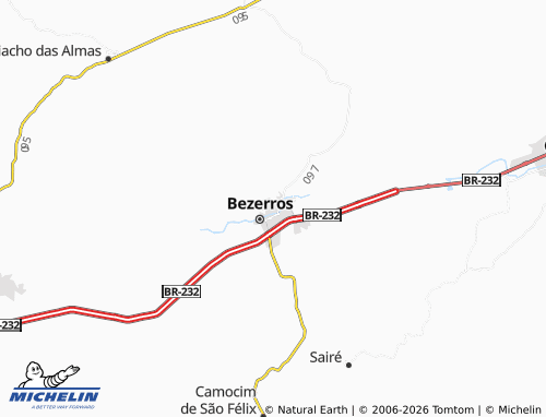 Mappa MICHELIN Santo Antônio - ViaMichelin