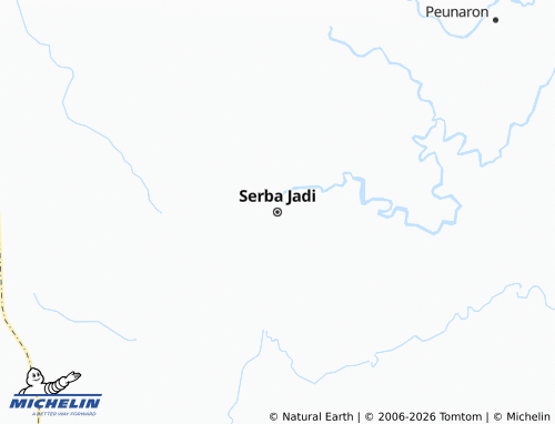 MICHELIN Serba Jadi map - ViaMichelin