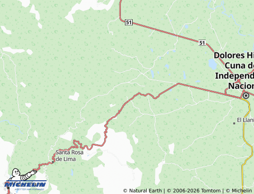Mapa MICHELIN Peña Colorada - ViaMichelin