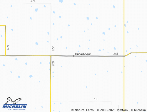 MICHELIN Broadview map - ViaMichelin