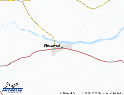 Kaart MICHELIN Bhusawal - ViaMichelin
