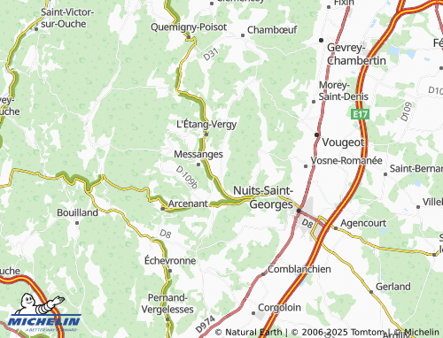 Carte MICHELIN Segrois - ViaMichelin