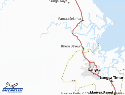 Mapa MICHELIN Paya Tampah - ViaMichelin