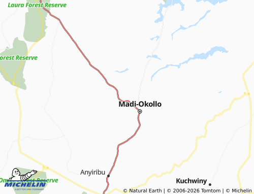 Carte MICHELIN Kawu - ViaMichelin