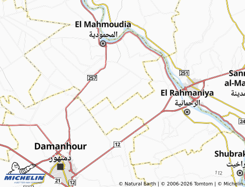 Mapa MICHELIN Feesha Bilkhah - ViaMichelin