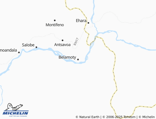 MICHELIN Belamoty map - ViaMichelin
