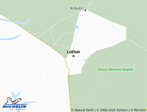 MICHELIN-Landkarte Lothar - ViaMichelin