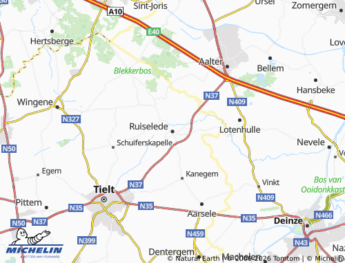 Mappa MICHELIN Ruiselede - ViaMichelin