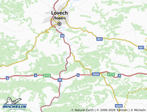 MICHELIN-Landkarte Kazachevo - ViaMichelin