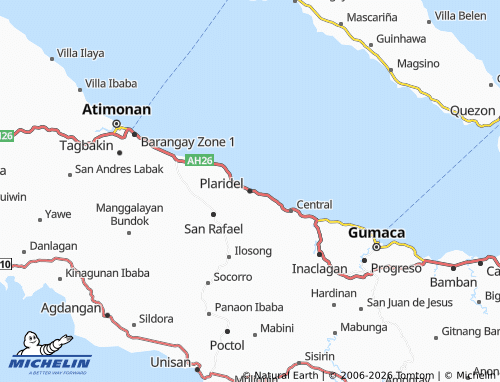 MICHELIN Plaridel map - ViaMichelin