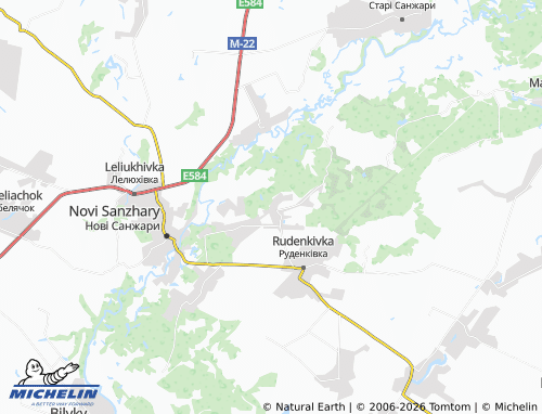 Mappa MICHELIN Dubyna - ViaMichelin