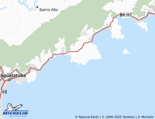 MICHELIN Praia da Porta map - ViaMichelin