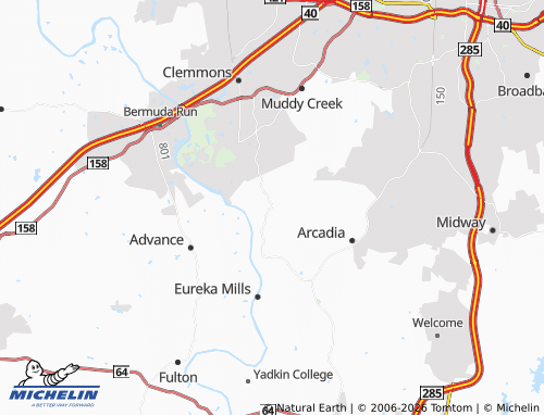 Mapa MICHELIN Hampton - ViaMichelin