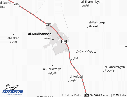 MICHELIN-Landkarte al-Bustan - ViaMichelin