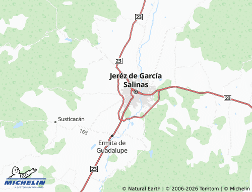 Mapa MICHELIN Niños Héroes - ViaMichelin