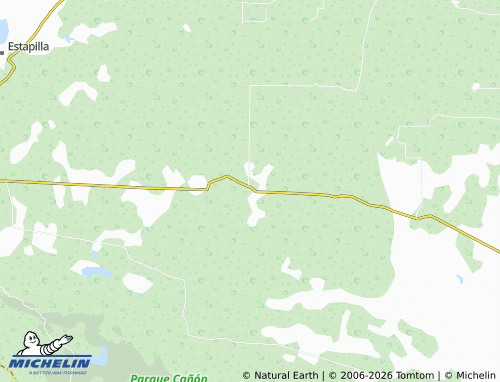 MICHELIN Benito Juárez Primera Sección map - ViaMichelin