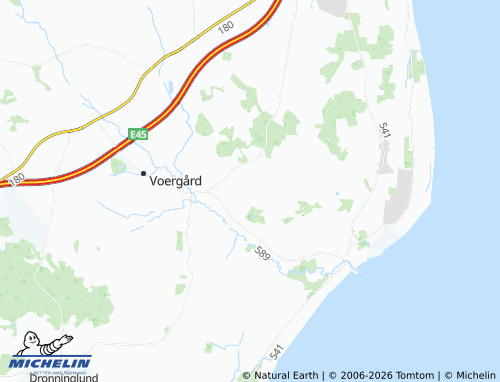 MICHELIN-Landkarte Albæk - ViaMichelin