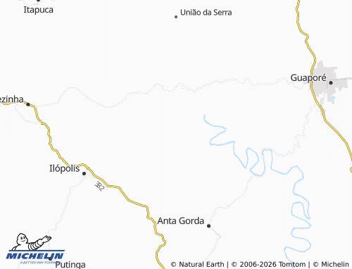 Mapa MICHELIN Itapucá - ViaMichelin