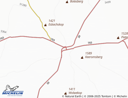 MICHELIN Page Park map - ViaMichelin
