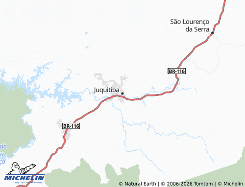 Mappa MICHELIN Juquitiba - ViaMichelin